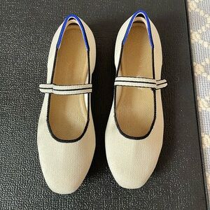 Rothy’s Square Toe Mary Jane in Ivory- size 7